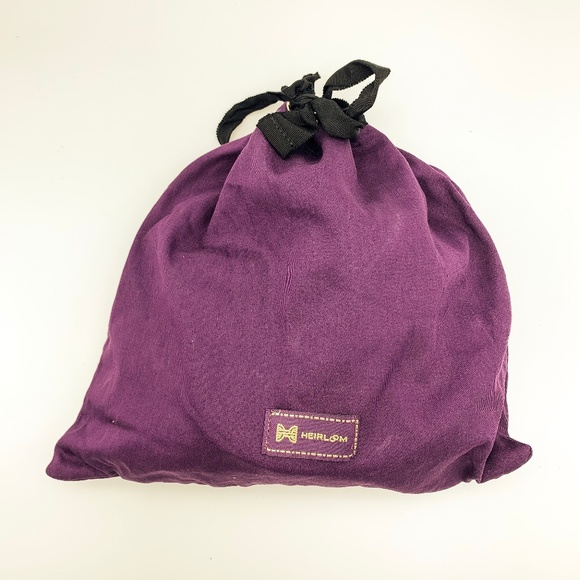 NWT HEIRLOOM Leather Handbag "BABY TWIN" - Picture 5 of 5